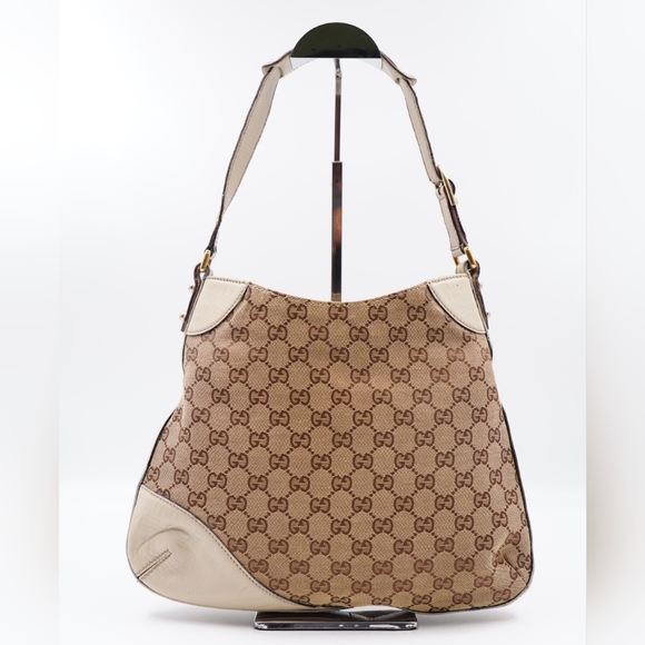 AJ29❤️ Gucci GG Hasler Horsebit Hobo Bag - Picture 6 of 13